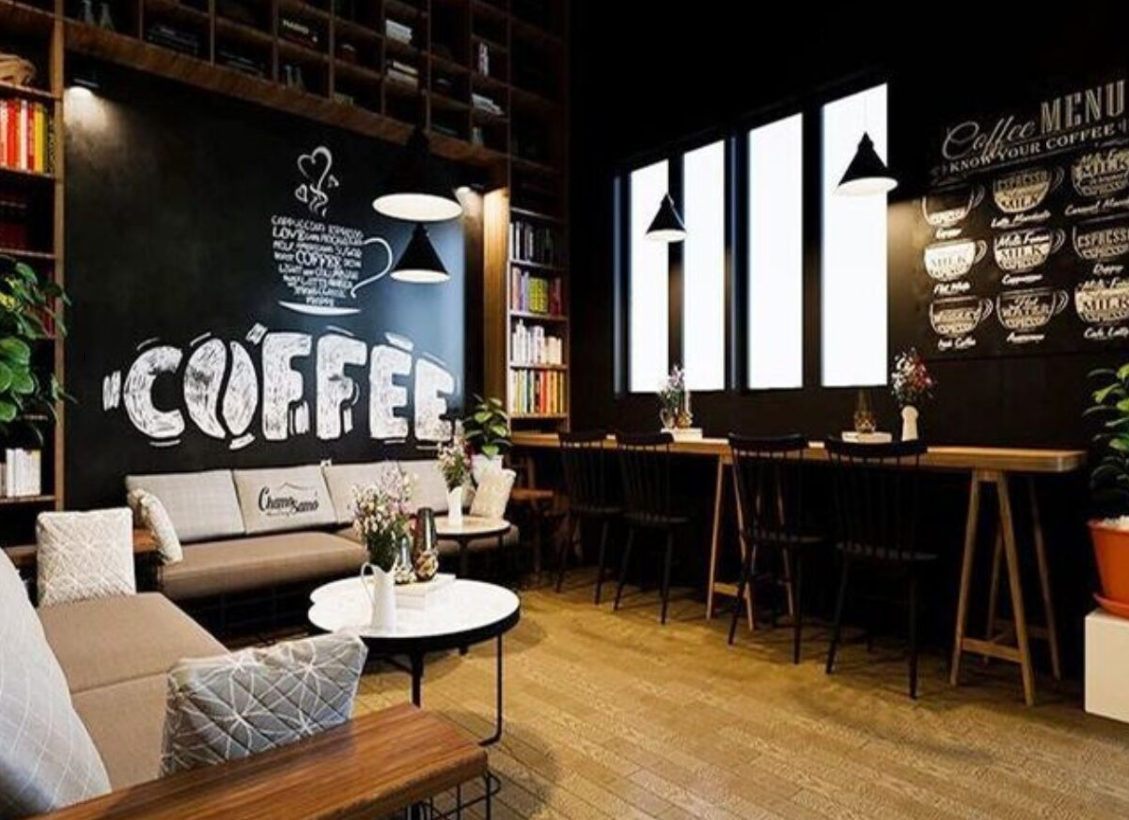 Barista preparing coffee