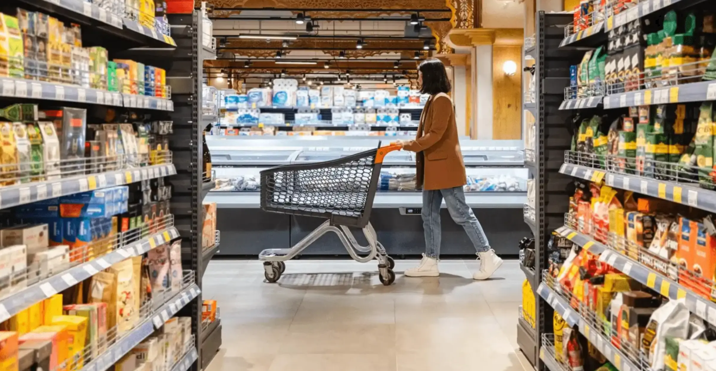 Retail store shopping
